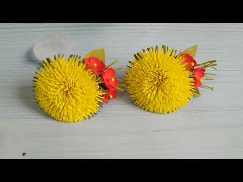 Видео: Одуванчики из фоамирана. Просто,быстро и очень красиво!!