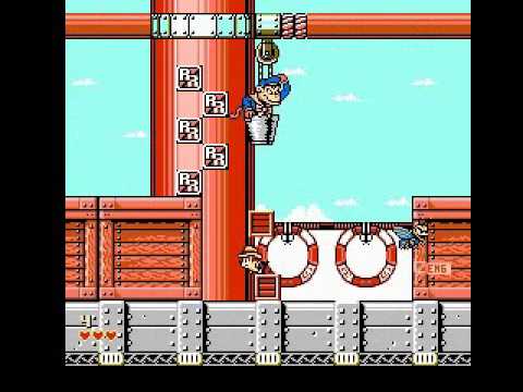 Видео: Chip 'n Dale Rescue Rangers 2  (Rus) прохождение с комментариями