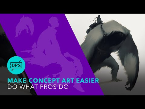 Видео: Упростите создание концепт-арта — делайте то, что делают профессионалы