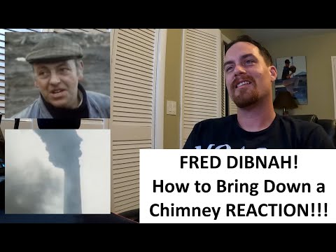 Видео: Реакция американцев | ФРЕД ДИБНА | Как обрушить дымоход | РЕАКЦИЯ