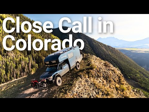 Видео: Проезжаем по самой красивой и страшной дороге Колорадо в нашем EarthRoamer