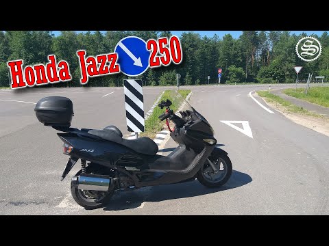 Видео: Большая японская табуретка. Honda Jazz 250
