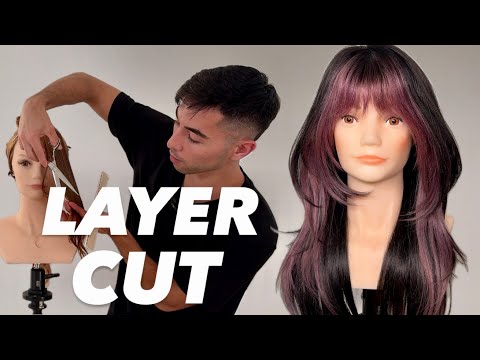 Видео: Как подстричь идеальные слои, обрамляющие лицо | Урок 2025 для длинных волос (пошаговое руководство)