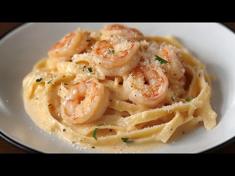 Видео: Нежные креветки и кремовая паста — это рецепт, в который вы влюбитесь!