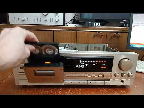 Видео: DENON DR-70G проверка после ремонта, настройки и регулировки.