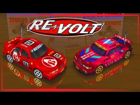 Видео: Re-Volt | Жёсткий Golden Cup на Volken Turbo против турбореактивного Adeon.