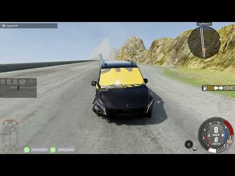 Видео: спуск без тормозов в BeamNG.drive.часть 108.