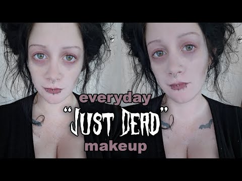 Видео: Мой макияж «Everyday Dead» | Чёрная пятница