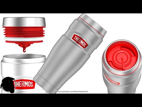 Видео: Термокружка для напитков и еды THERMOS SK1005 RCMS 0.47л