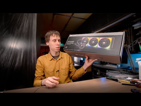 Видео: Тесты водяных СЖО . Разница 360мм и 420мм...