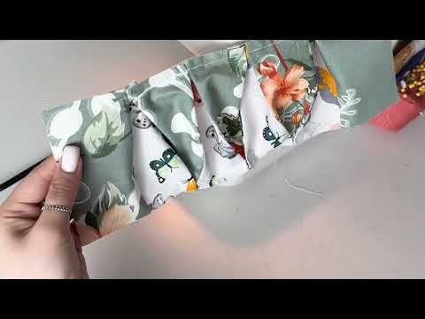 Видео: Вы только посмотрите, как красиво трансформируются эти полоски ткани | Шитье для начинающих.
