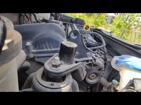 Видео: Машина дергается при плавном разгоне вибрация RIO Solaris замена правой подушки двигателя гидроопоры