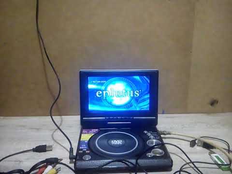 Видео: Eplutus EP-7090 обзор портативного DVD
