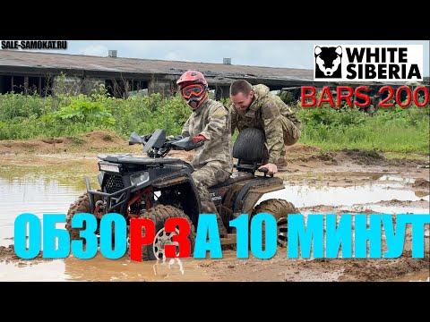 Видео: Квадроцикл White Siberia Bars 200