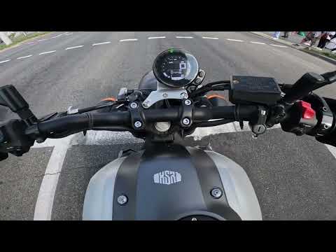 Видео: Покатушки на Yamaha XSR900