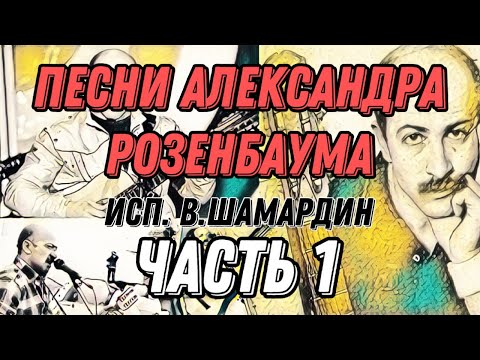 Видео: 1. Песни Александра Розенбаума. Исп. В.Шамардин