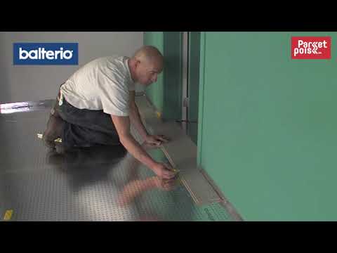 Видео: Как уложить ламинат под дверь. Начало укладки от двери на примере ламината Balterio