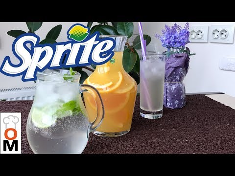 Видео: Готовим Sprite + Еще 2 Вкусных Лимонада, Жара, мы Тебя Победим!!!! | Sprite Recipe + 2 Lemonades