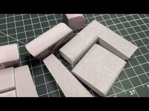 Видео: Пенопластовая скульптура | Как вырезать и формировать | Секретные техники