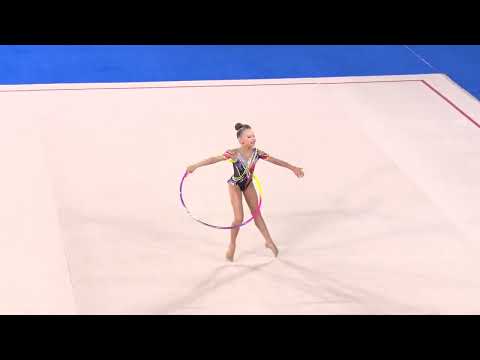 Видео: Первенство Москвы по художественной гимнастике. 2024.  Садовникова Анастасия. Обруч