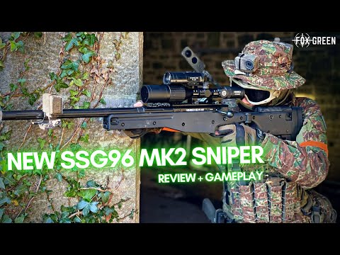 Видео: Снайперская винтовка Novristch SSG96 MKII Airsoft (обзор + игровой процесс)