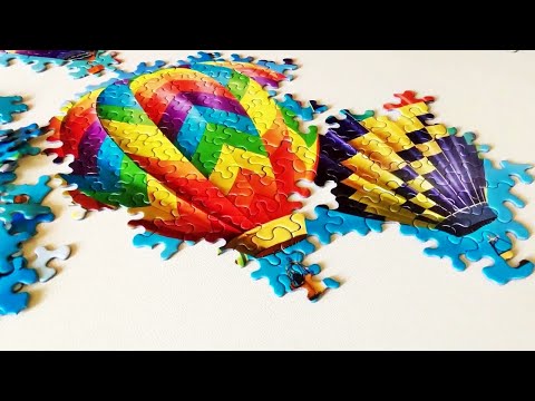 Видео: Собираю НЕОБЫЧНЫЕ ПАЗЛЫ 600 деталей. Таймлапс.