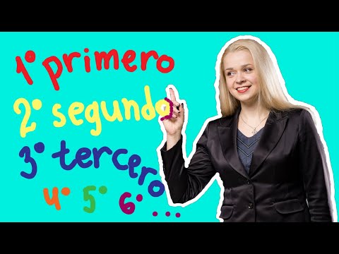 Видео: ПЕРВЫЙ, ВТОРОЙ, ТРЕТИЙ... ПОООШЁЁЁЁЛ учить порядковые числительные в испанском! Ordenales en español