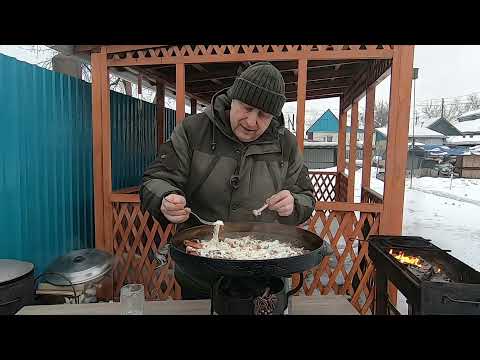 Видео: ПРИГОТОВЬТЕ СРАЗУ 10 ПОРЦИЙ. МЯСО КУРИЦЫ ПОД СЫРОМ. ГОТОВЛЮ НА САДЖЕ