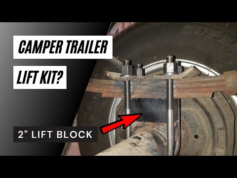 Видео: Как мы устанавливаем 2-дюймовый лифт-комплект на прицеп-кемпер