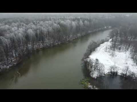 Видео: Река Шерна в ноябре д. Караваево