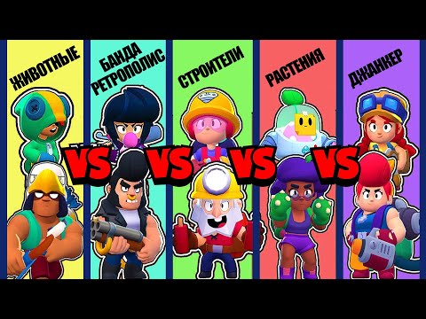 Видео: КАКОЕ СЕМЕЙСТВО БРАВЛЕРОВ СИЛЬНЕЕ? БРАВЛ СТАРС