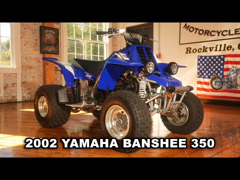 Видео: Выставочный зал Yamaha Banshee 350 2002 года выпуска