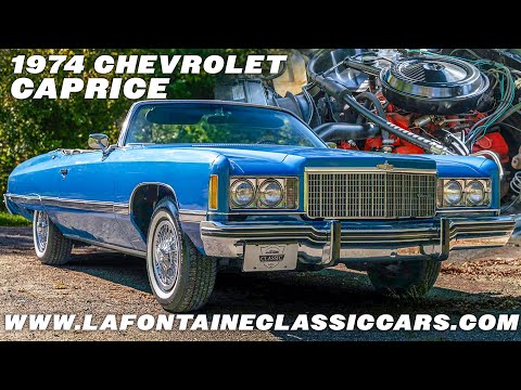 Видео: Chevrolet Caprice Classic 1974 года (ПРОДАЕТСЯ) - 5CM108P