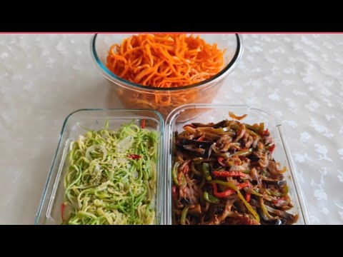 Видео: ТРИ САМЫХ БЫСТРЫХ И  БЮДЖЕТНЫХ САЛАТОВ ПО КОРЕЙСКИ БЕЗ МЯСА