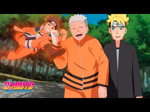 Видео: Нарутоның немересі пайда болды! | Боруто мен Сараданың баласы – Саруто Узумаки!