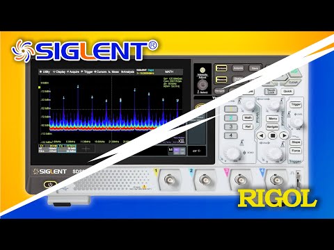 Видео: Siglent SDS814X HD против Rigol DHO814 — какой 12-битный осциллограф лучше?