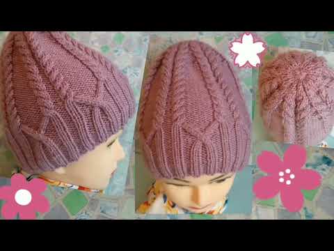 Видео: Свяжем вместе женскую, красивую шапку.