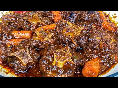 Видео: Невероятно вкусный рецепт рагу из бычьего хвоста | Fall of Bone Oxtail Stew