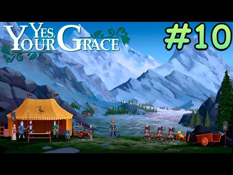 Видео: Королевский суд и битва за Даверн! - Yes, Your Grace #10
