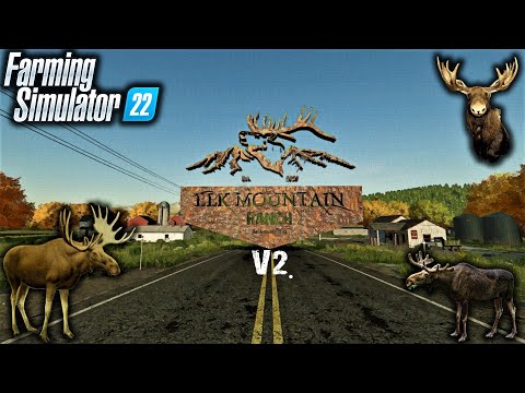 Видео: ЛЕСА, РУДА И ЛОСИ ШТАТА ВАЙОМИНГ | Elk Mountain Wyoming | Farming Simulator 22
