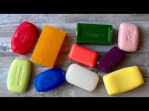 Видео: ASMR Soap cutting | Soap Carving|Резка мыла  | ASMR