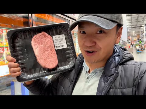 Видео: Пробуем японский стейк Вагю A5 за 100 долларов из Costco | Стоит ли он того?