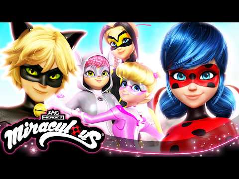 Видео: ЛЕДІ БАГ І СУПЕР-КІТ українською |🇺🇦 НАЙКРАЩІ СЕРІЇ - Команда супергероїв 4 🐞 60 ХВИЛИН | Мультфільм