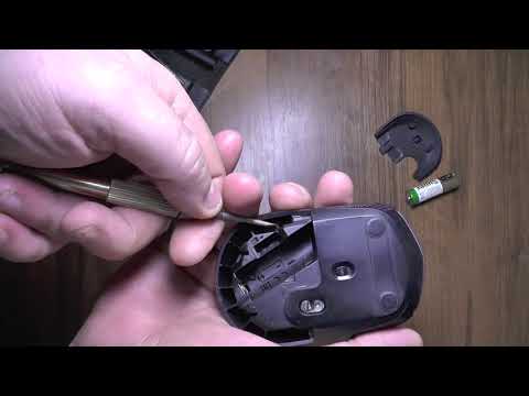 Видео: Разборка и чистка мышь Logitech M170
