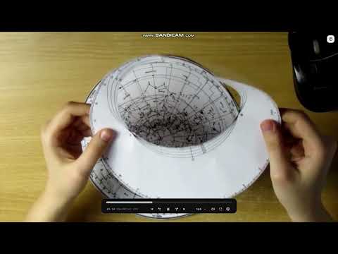 Видео: Жұлдызды аспанның жылжымалы картасы