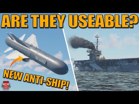 Видео: МОГУТ ЛИ НОВЫЕ ПРОТИВОКОРАБЕЛЬНЫЕ РАКЕТЫ ЧТО-НИБУДЬ сделать в реальном бою? - War Thunder