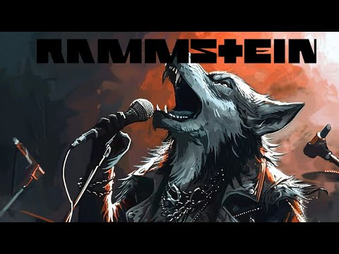 Видео: Rammstein live Völkerball style - Raubtierliebe (Хищная любовь 🐺) (ai song)