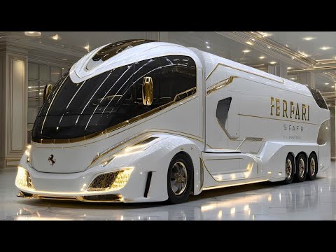Видео: ВНУТРИ Ferrari Safari Cruiser 2026 года — самый роскошный кемпер из когда-либо созданных! Суперка...