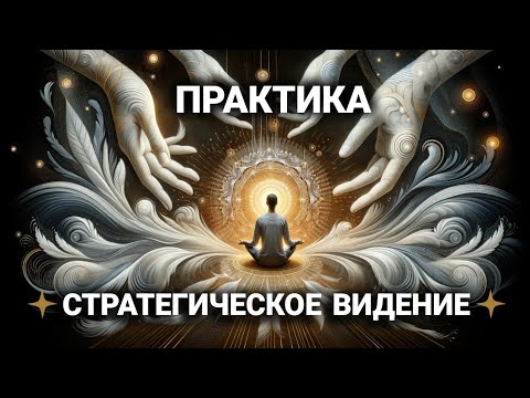 Видео: СТРАТЕГИЧЕСКОЕ ВИДЕНИЕ: медитация для начинающих. Достижение целей и предвидение будущего.