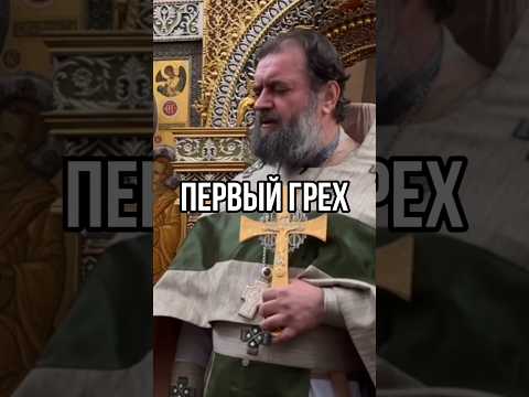 Видео: Первый грех возник не физическом мире! Отец Андрей Ткачёв #short